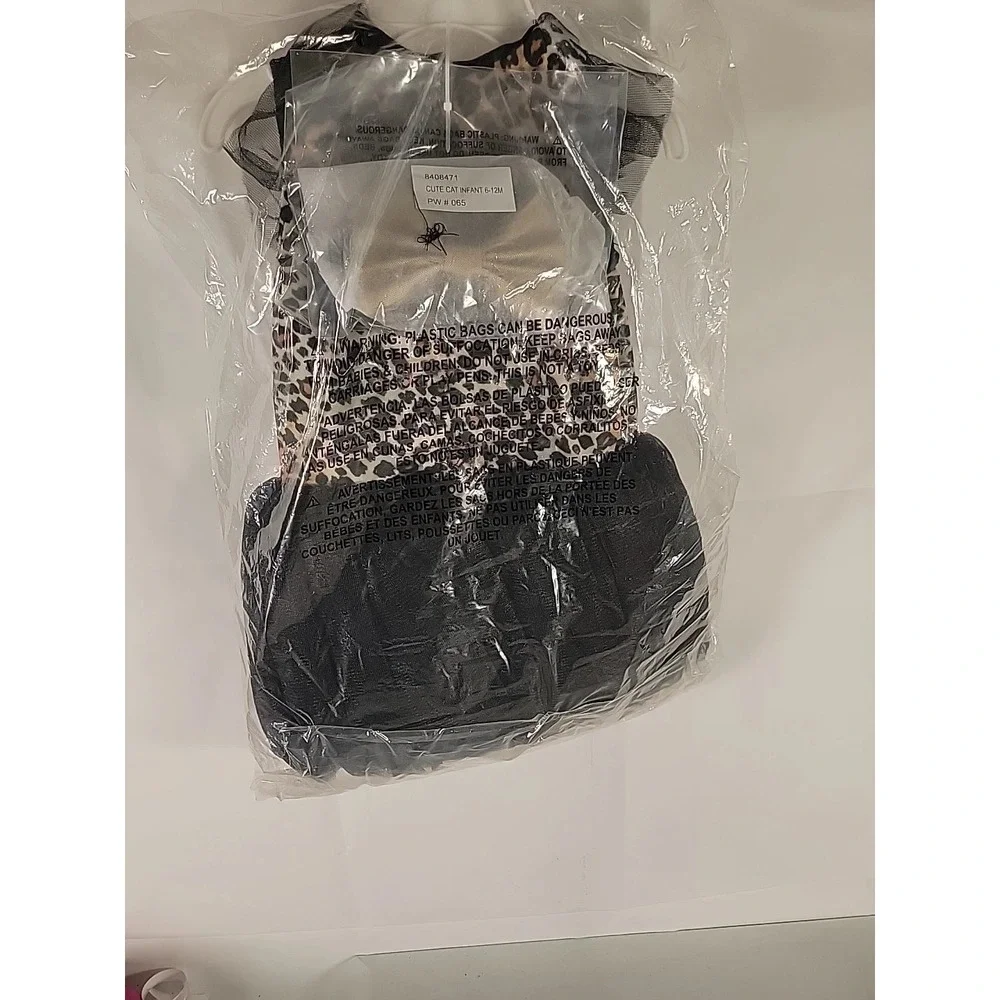 Cute Cat Infant Baby Girls Costume Dress Halloween 6-12 Months NWT